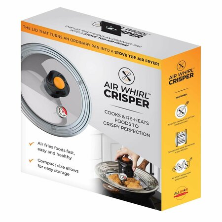 Mission Air Whirl Crisper Air Fryer Lid Glass/Stainless Steel 1 pk AWL01103